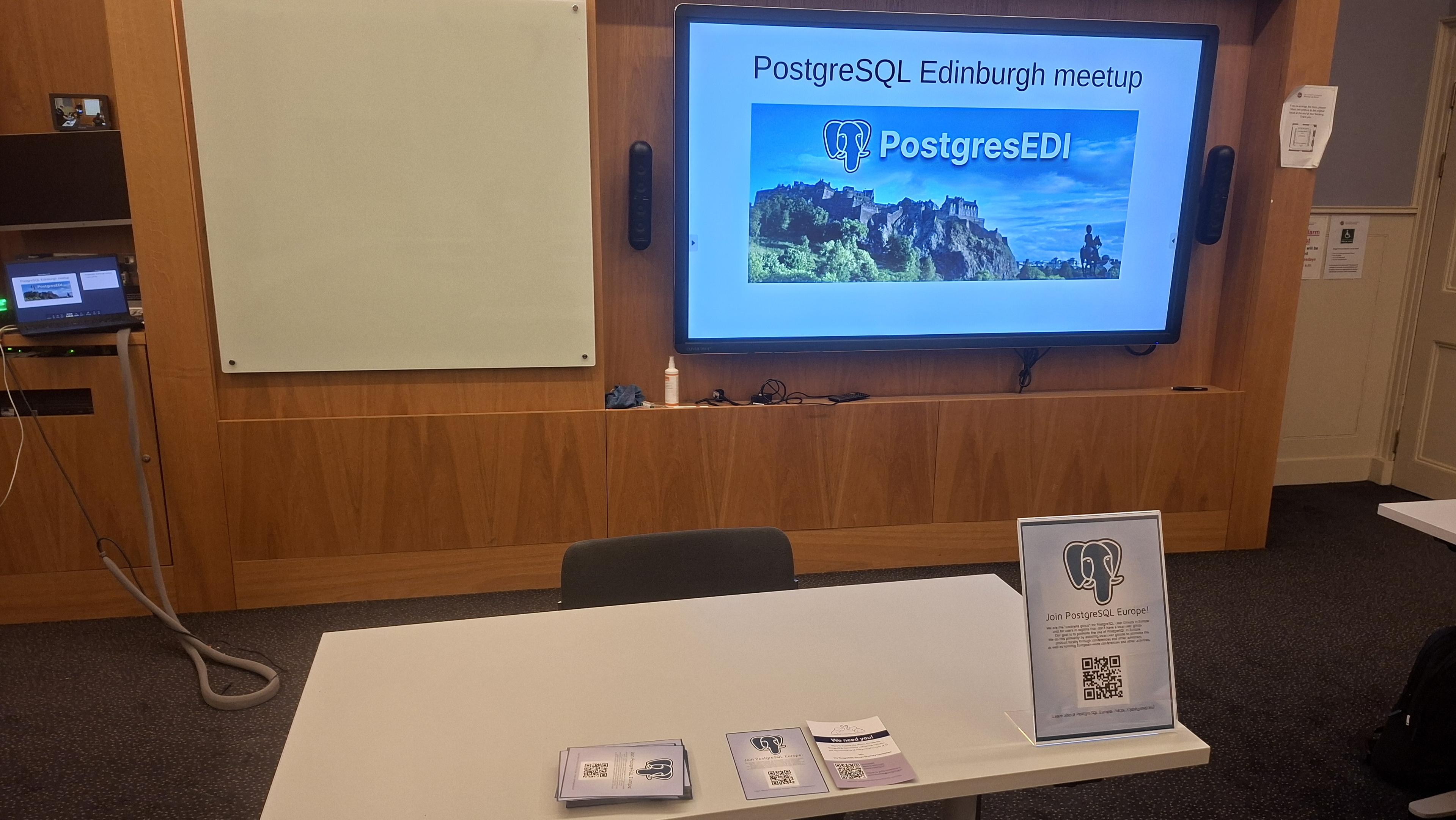 PGDay UK Logo - A stylised elephant in the colours of the union flag