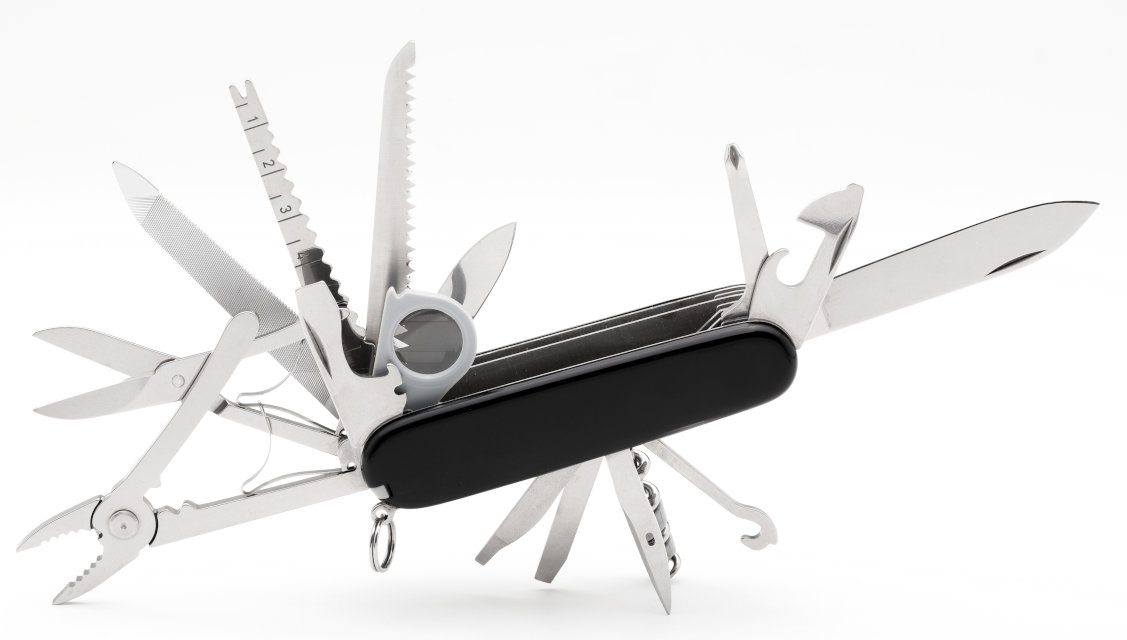 A Swiss Army Knife, which has so many uses